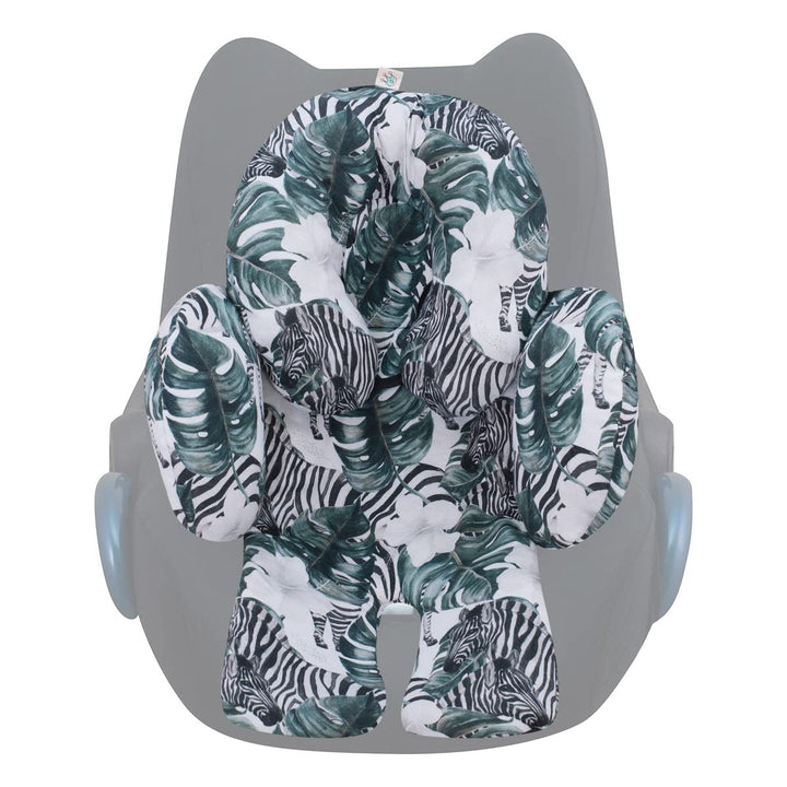 JYOKO Kids Sitzverkleinerer Antiallergikum Universal Baby 100% Baumwolle (Zebra, Enthält Kopf-, eine