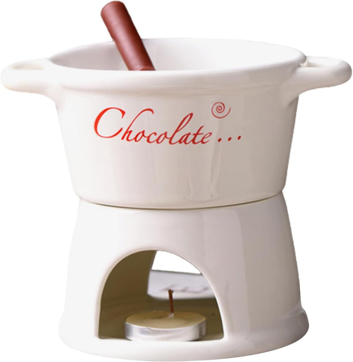 Generisch Schokoladen Fondue Tasse | Keramik Zum Schmelzen,Fondue Tassen Set Für Schmelzende Schokol