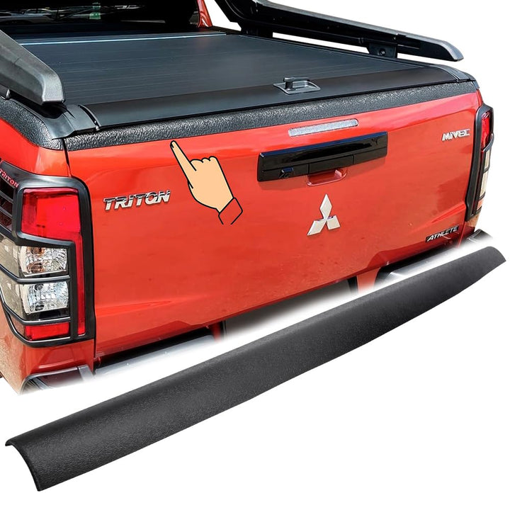 JHCHAN Heckklappen Ladekantenschutz Abdeckung für Mitsubishi L200 Triton 2019 2020 2021 2022 2023 Pi