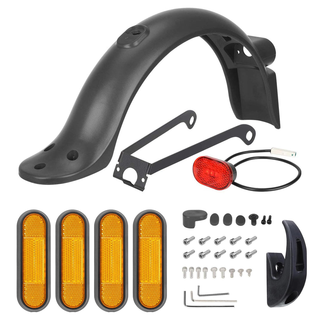 Elektroroller Heckkotflügel，Scooter Schutzbleche für Xiaomi M365 Pro2/Pro/1S/Essentia, Elektroroller