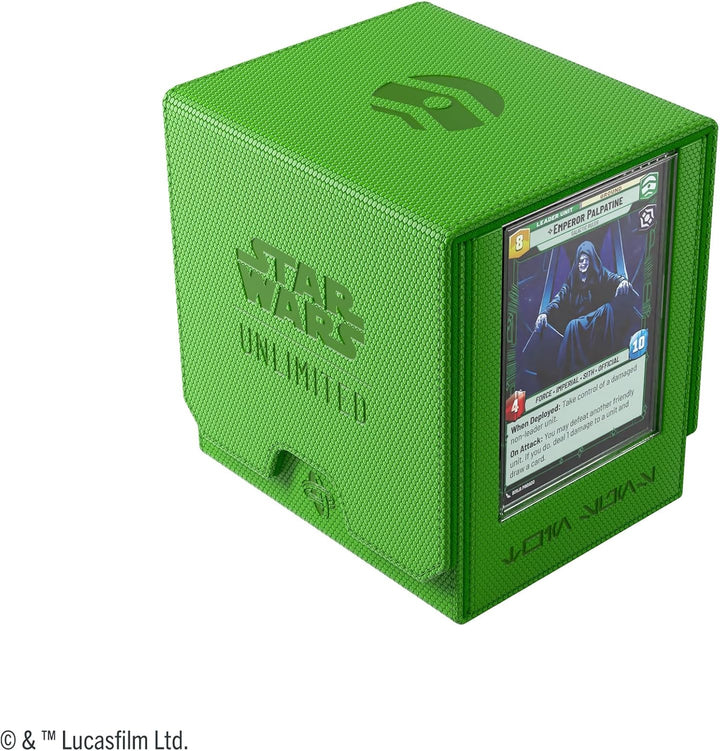 Gamegenic, Star Wars: Unlimited Twin Suns Deck Pod – Green Green Deck Pod, Green Deck Pod