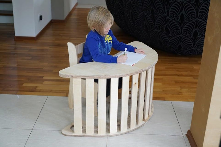 Holzwippe | Montessori Kletterbogen | Bogenwippe | Kleinkind Kletter Bogen | Klettergerüst Kinder |