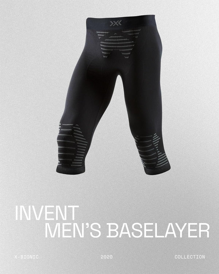 X-Bionic Herren Invent 4.0 Hose XXL Black/Charcoal, XXL Black/Charcoal