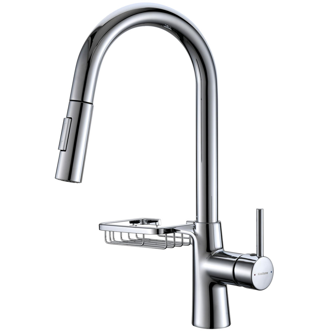 Wasserhahn Küche Küchenarmatur mit ausziehbarer Brause Spültischarmatur ausziehbarer Wasserhahn mit