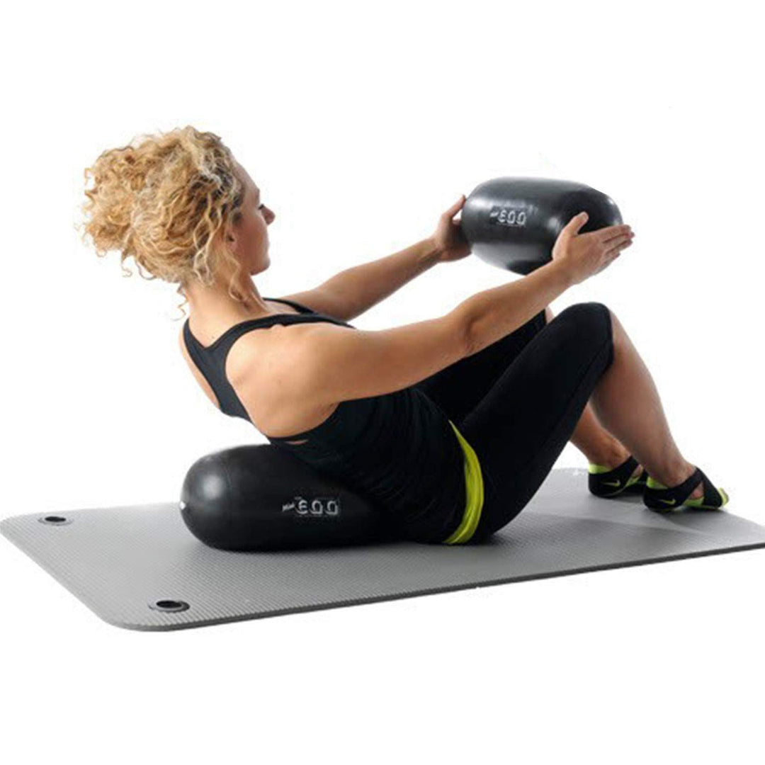 Original Pezzi® Mini Eggball® Gymnastik Ball Yoga Pilates Ball Übungsball MAXAFE (Anthrazit) Partner