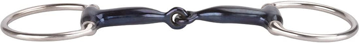 Equinate Olivenkopfgebiss Sweet Iron 16mm einfach gebrochen 14,5cm - Anatomisch geformt - fördert di