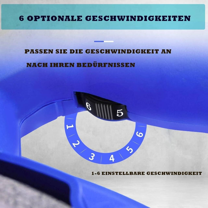 2600W Farb-Mörtelrührer Quirl Mörtelrührer, 0-1600 U/min Drehz, M14 Rühreraufnahme, Rührwerk Handrüh