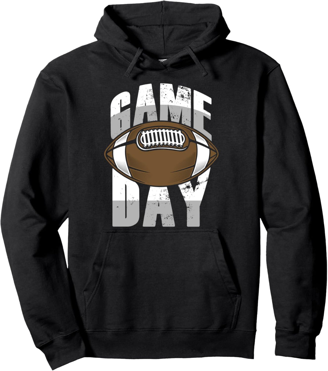 Spieltag Rugby Quarterback Verteidiger Football Geschenk Pullover Hoodie