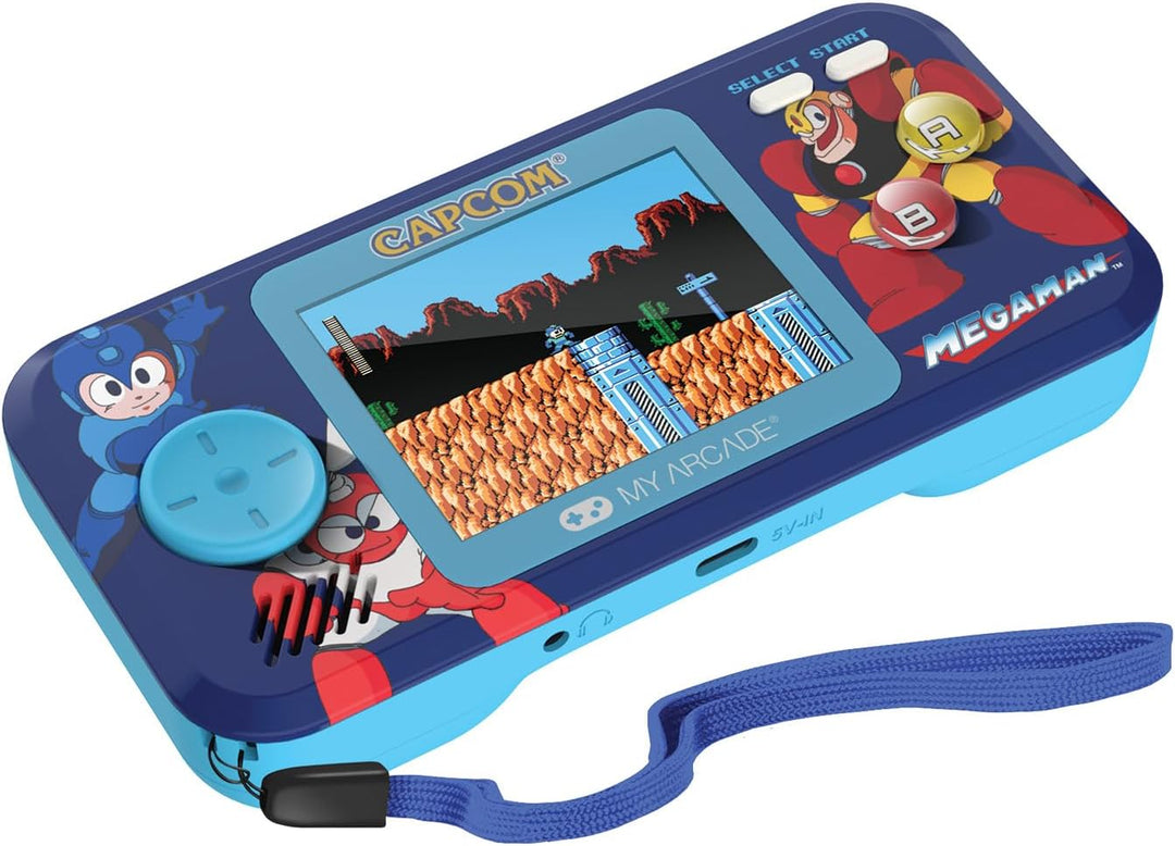 My Arcade Mega Man Pocket Player Pro tragbares Gaming-System (6 Spiele in 1)