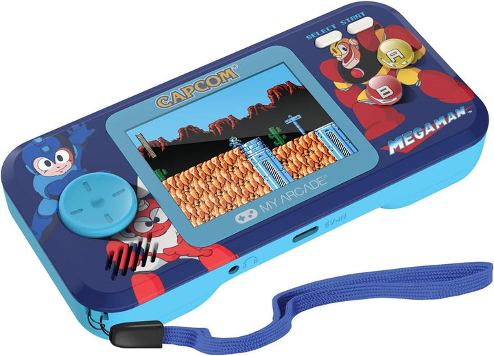 My Arcade Mega Man Pocket Player Pro tragbares Gaming-System (6 Spiele in 1)