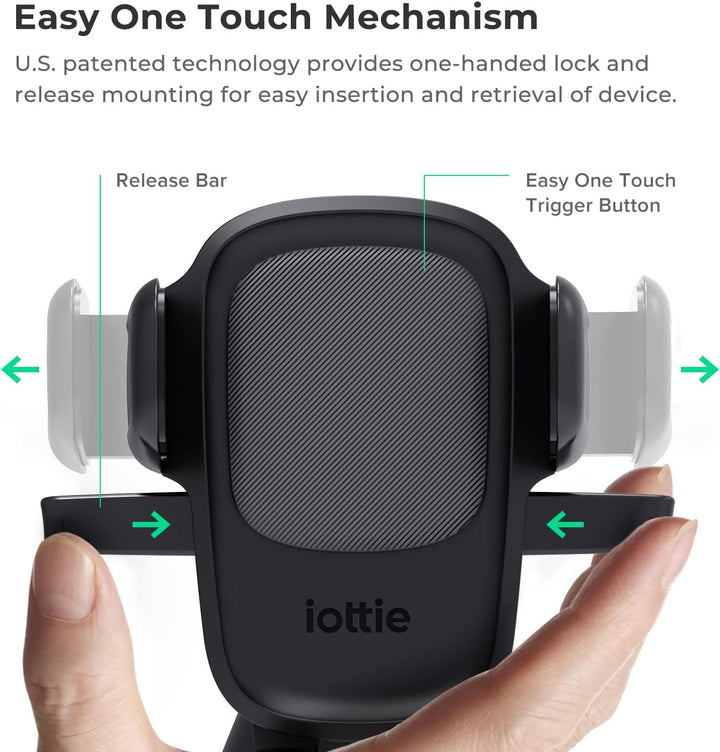 iOttie Easy One Touch 5 Kfz-Halterung für Lüftungsschlitze, für iPhone, Samsung, Moto, Huawei, Nokia