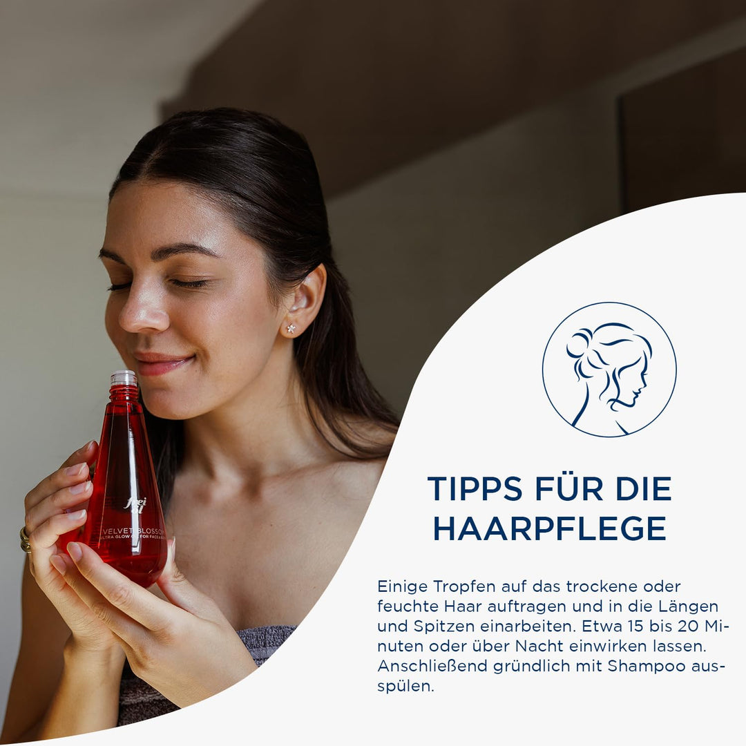 frei öl – ULTRA GLOW ÖL Velvet Blossom mit verspieltem Duft - für Gesicht & Körper – für mehr Glow &