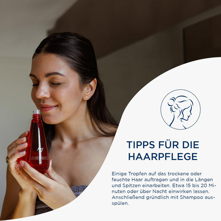 frei öl – ULTRA GLOW ÖL Velvet Blossom mit verspieltem Duft - für Gesicht & Körper – für mehr Glow &