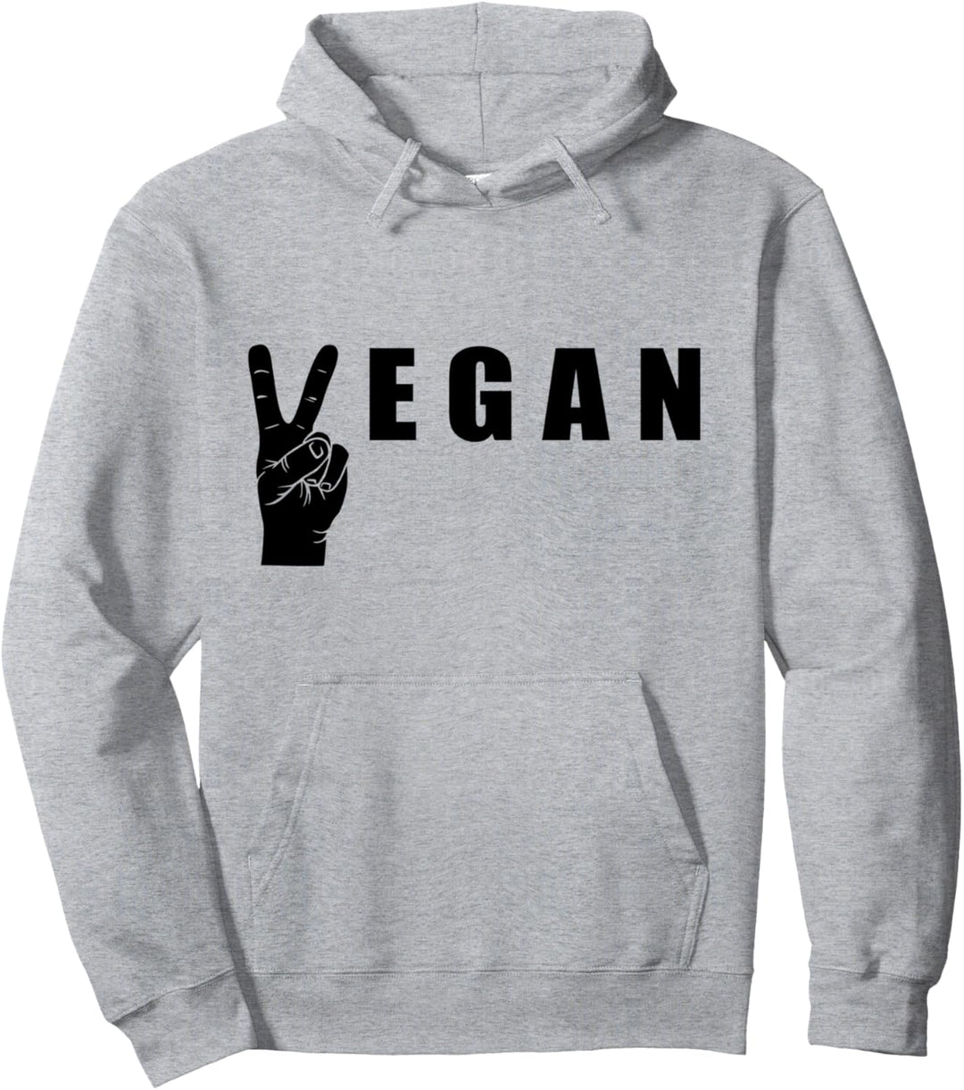 Veganer Frieden! Pullover Hoodie