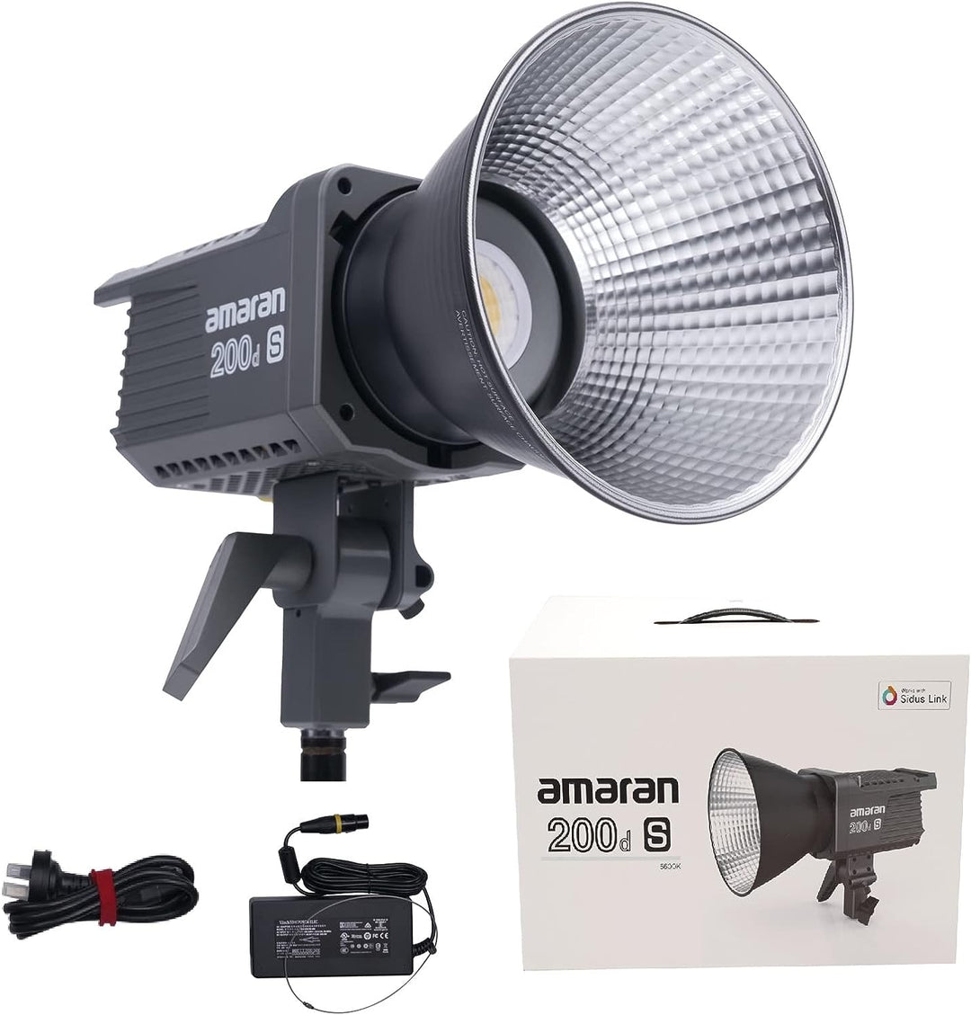 Aputure Amaran 200d S LED -Videolicht 200W Bowens Mount Daylight CCT 5600K CRI 96+ TLCI 99+ Unterstü