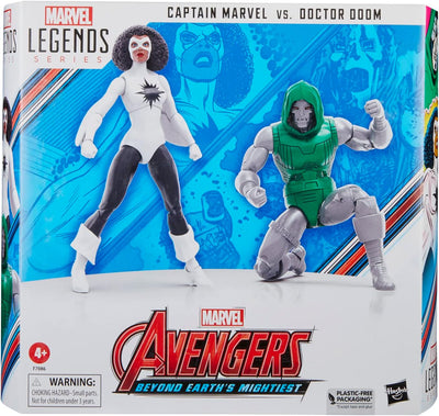 Marvel Hasbro Legends Series Captain vs. Doctor Doom, Avengers 60th Anniversary, 15 cm grosse Sammel