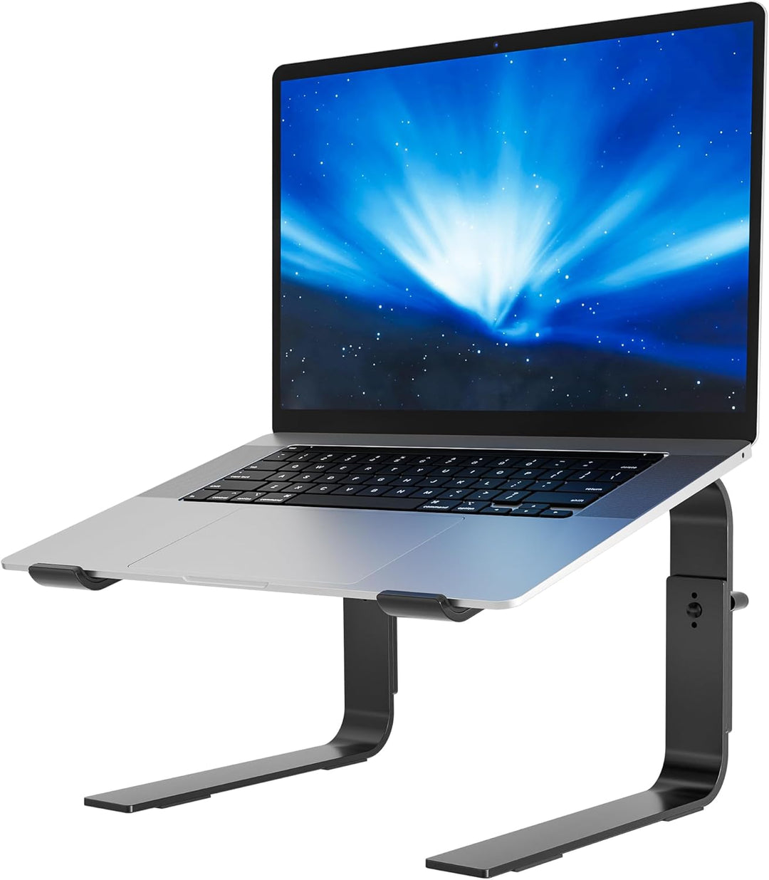 BONTEC Laptop Ständer, Laptop Stand Höhenverstellbar, Ergonomische Laptop Halterung, Kompatibel mit