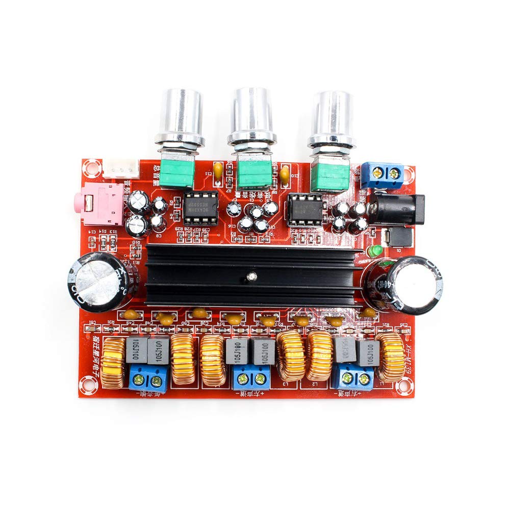 Hailege TPA3116D2 2 * 50W+100W 2.1 Channel Digital Audio Power Amplifier AMP Subwoofer
