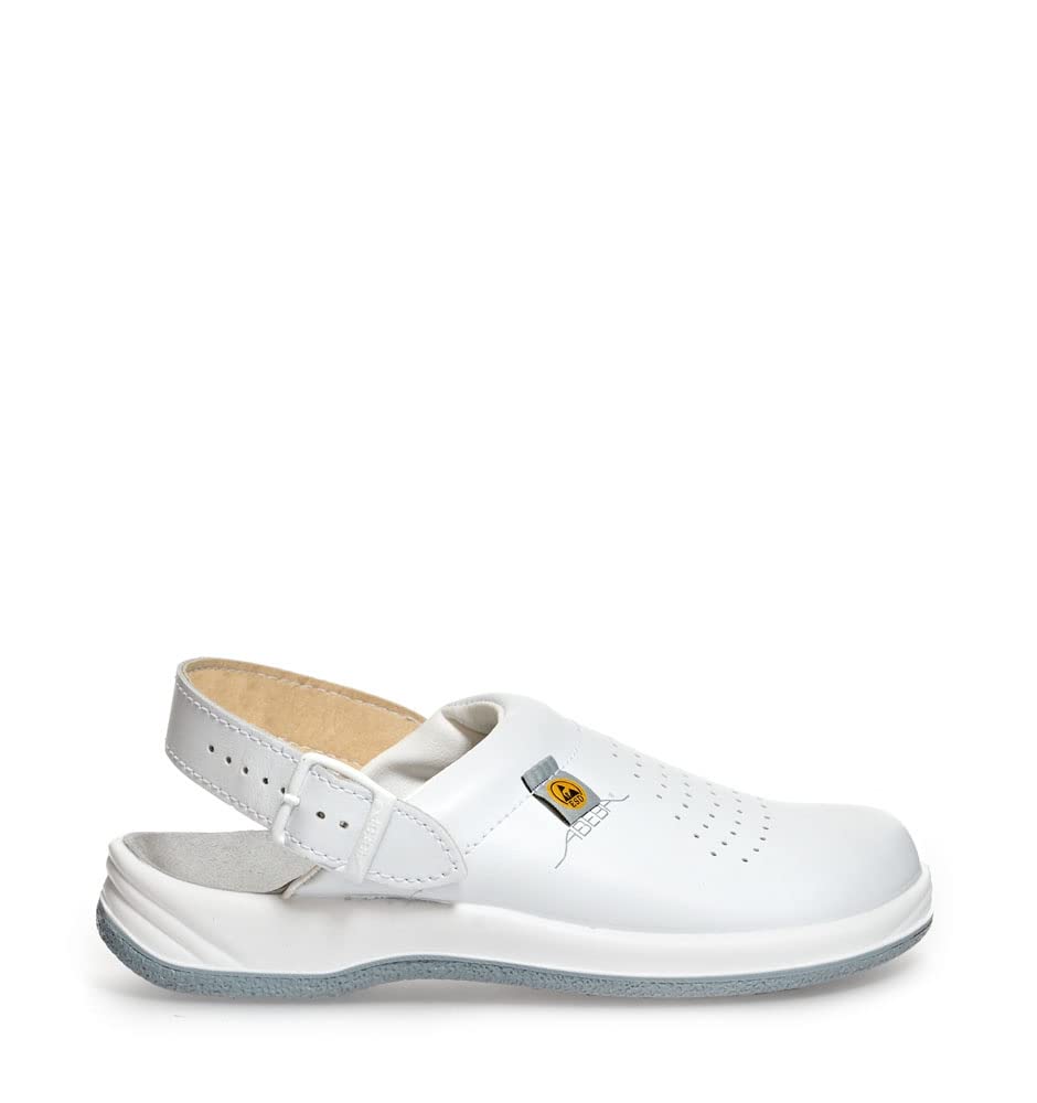 ABEBA 35600 ARROW ESD Verstopfen, OB, A, FO, SRA, Weiss, Grösse 38 38 EU, 38 EU