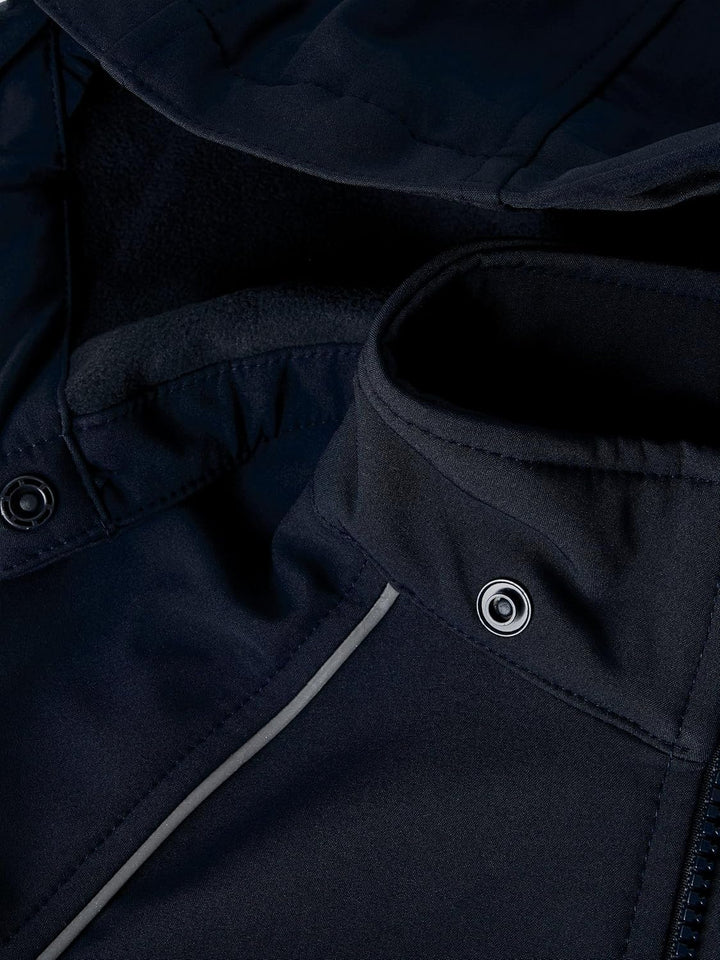 NAME IT Unisex Nmnalfa Softshell Suit Solid Fo Noos Regenanzug 116 Dark Sapphire, 116 Dark Sapphire