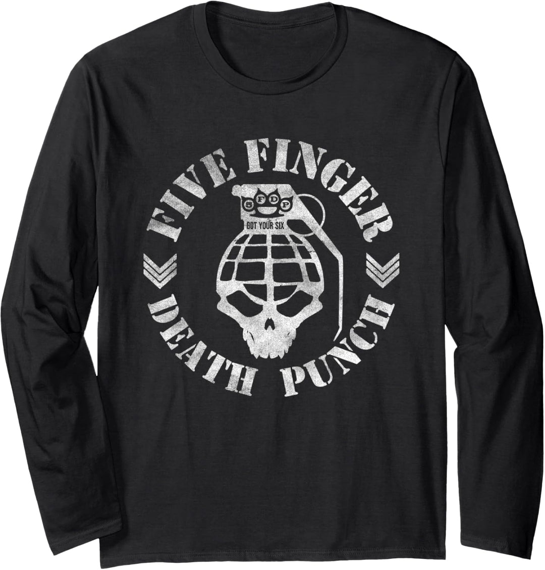 5FDP - Grenade Skull Langarmshirt