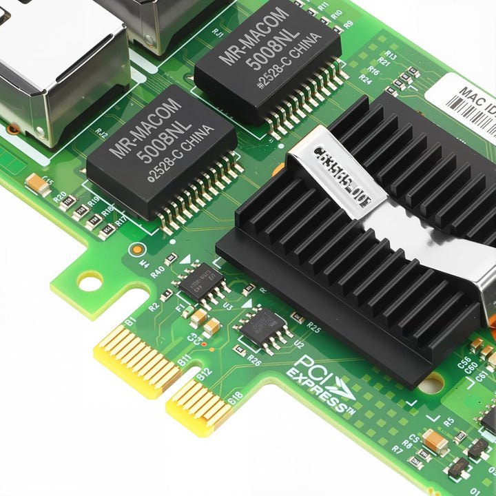 PCIe Ethernet Network Card for Intel I350-T2 I350AM2 Chipset PCIe 2.1 x1 1Gb Dual Port RJ45 LAN Card