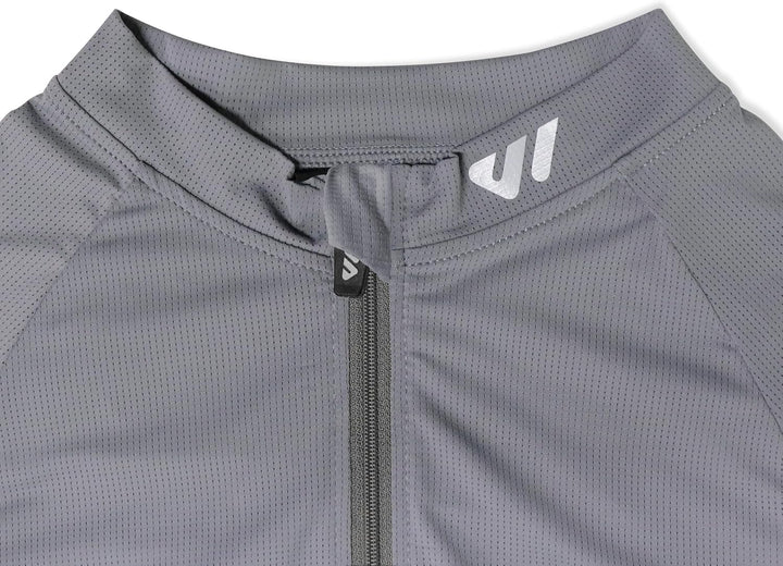 Lo.gas Radtrikot Herren Kurzarm, Rennrad Trikot Durchgehender Reissverschluss mit 3 Taschen M Kurzar