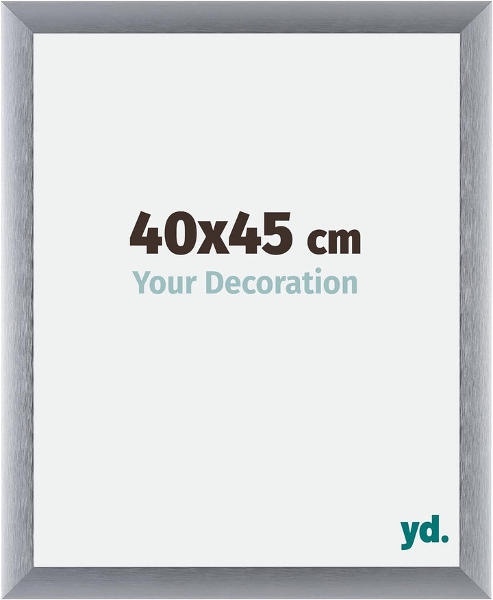 yd. Your Decoration - Bilderrahmen 40x45 cm - Bilderrahmen aus Aluminium mit Acrylglas - Antireflex