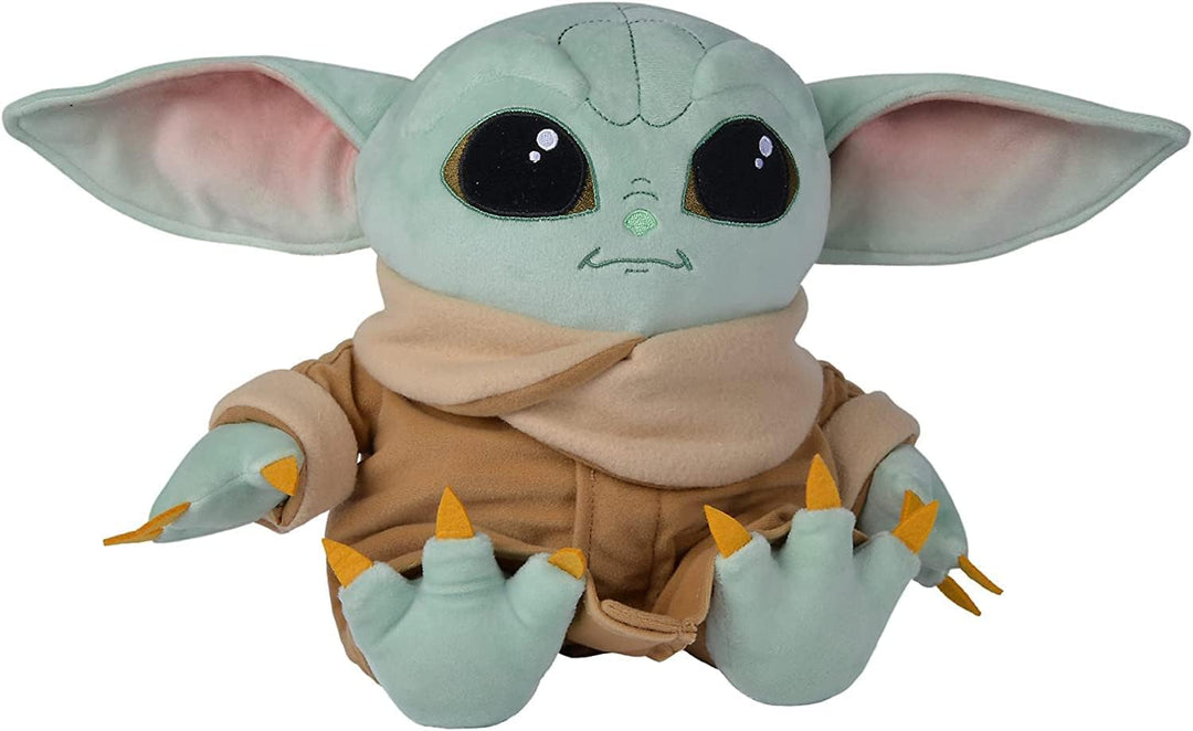 Simba 6315875802 - Mandalorian Ultimate Disney The Child Baby Yoda Plüschtier, 30 cm, in Displaybox,