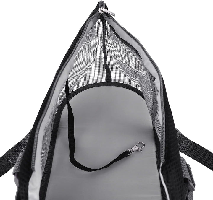 Hundetragebeutel Kleine Hunde Katze Tragetasche Mesh Atmungsaktiv Transporttasche Abnehmbar Matte Hu