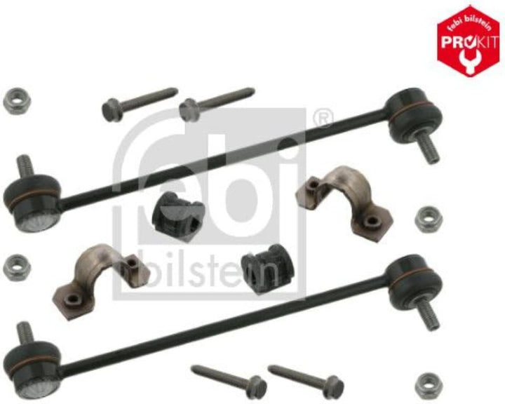 febi bilstein 37110 Stabilisatorsatz mit Gummilagern und Verbindungsstangen , 1 Stück