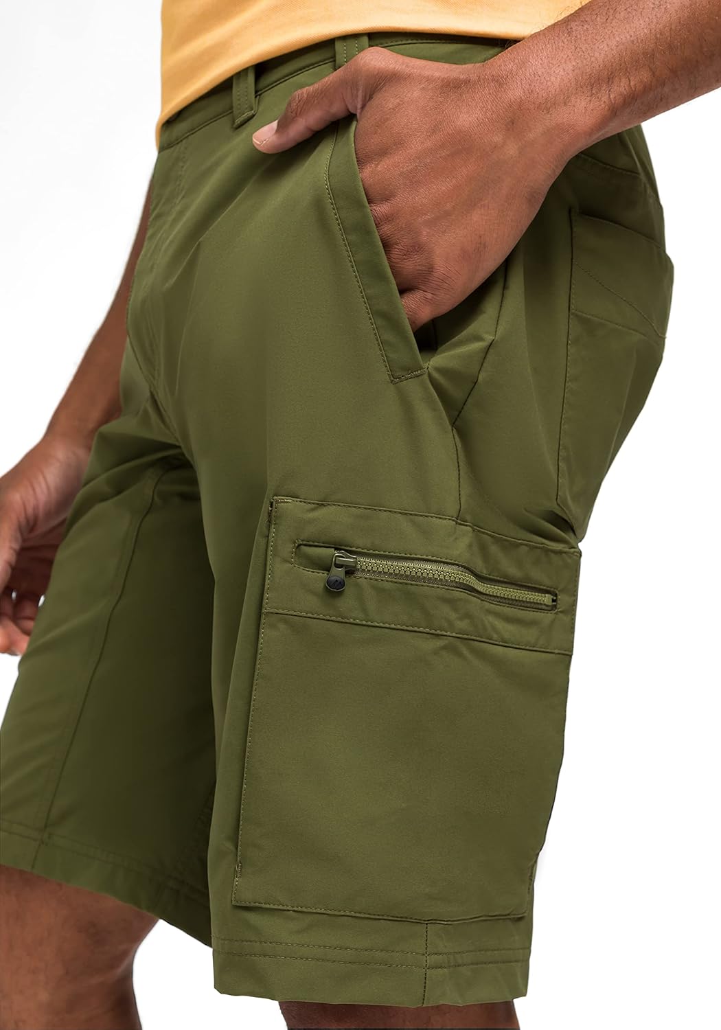 Maier Sports Herren Wander-Shorts Fenit Short M 52 Grün, 52 Grün