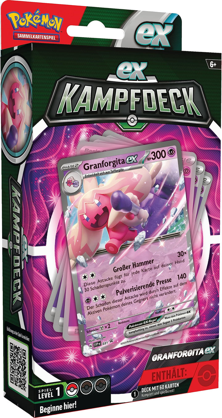 Pokémon-Sammelkartenspiel: Granforgita-ex (sofort spielbares Deck mit 60 Karten), Granforgita-ex
