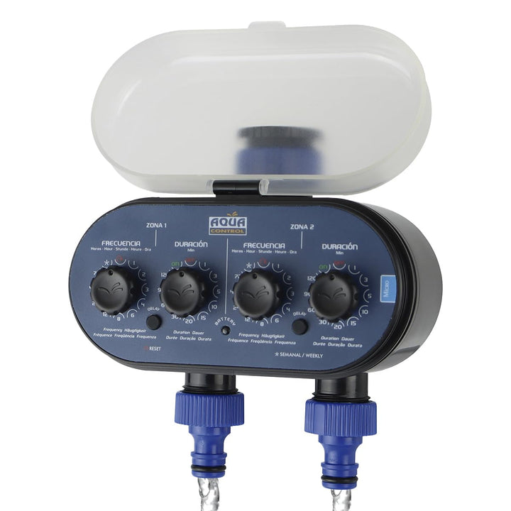 Aqua Control C4011 - Bewässerungsprogrammierer für den Garten - Für alle Arten von Hähnen - Mit 2 ge