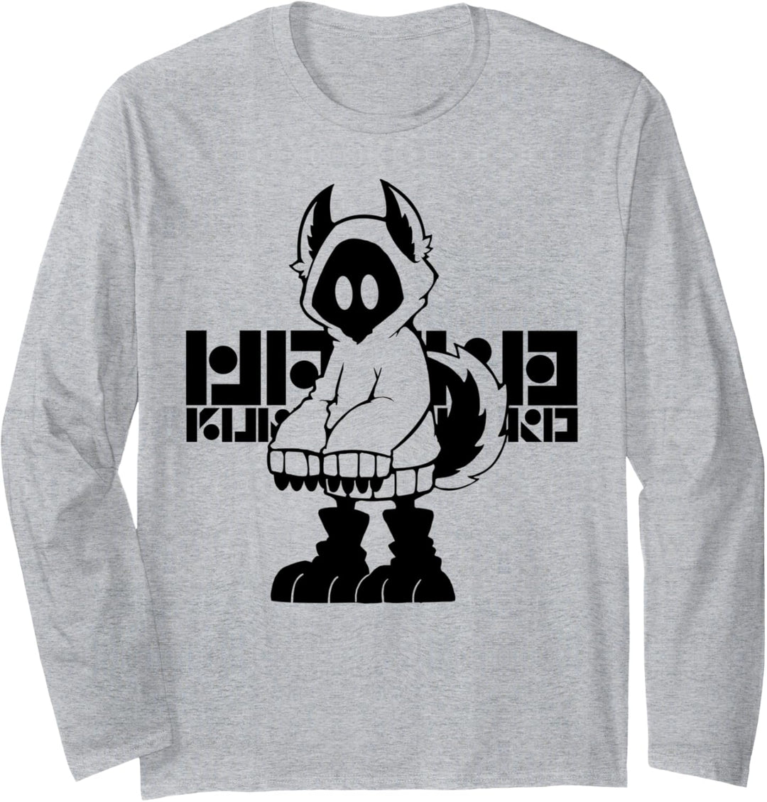 nog-T-0009-Hundeweiss Langarmshirt