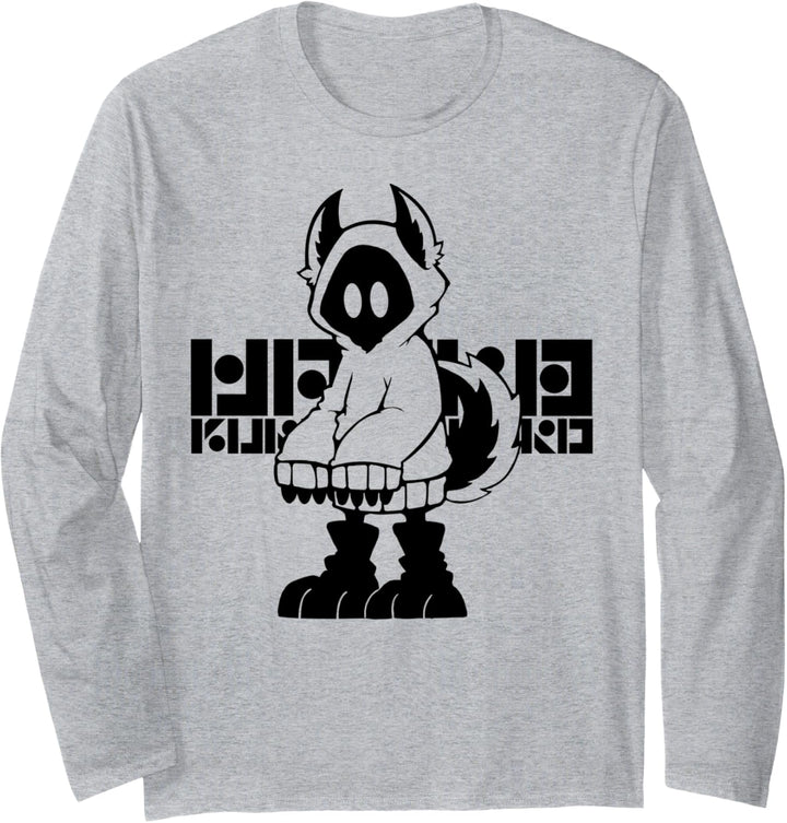 nog-T-0009-Hundeweiss Langarmshirt