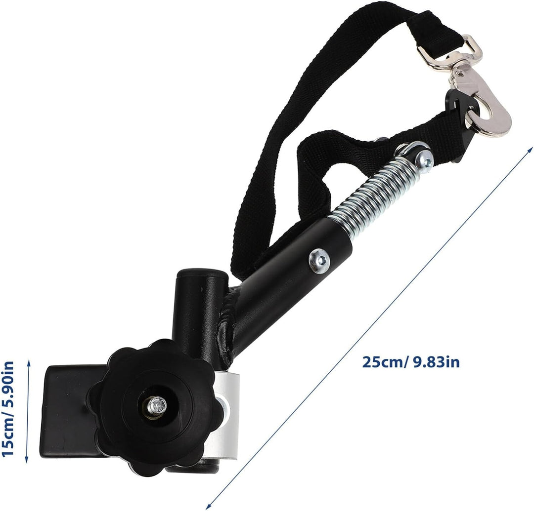 Garneck Fahrrad Anhängerkupplung, Universal Fahrradanhänger Aluminium Legierung Linker Fahrrad Kuppl