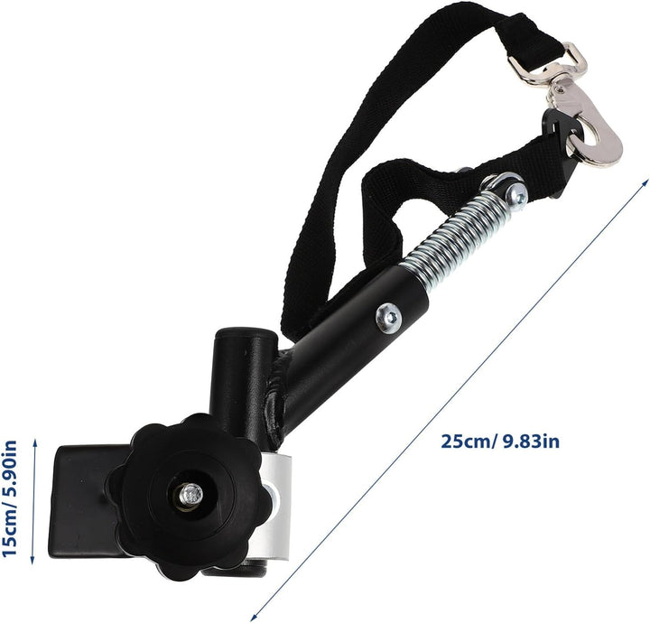 Garneck Fahrrad Anhängerkupplung, Universal Fahrradanhänger Aluminium Legierung Linker Fahrrad Kuppl