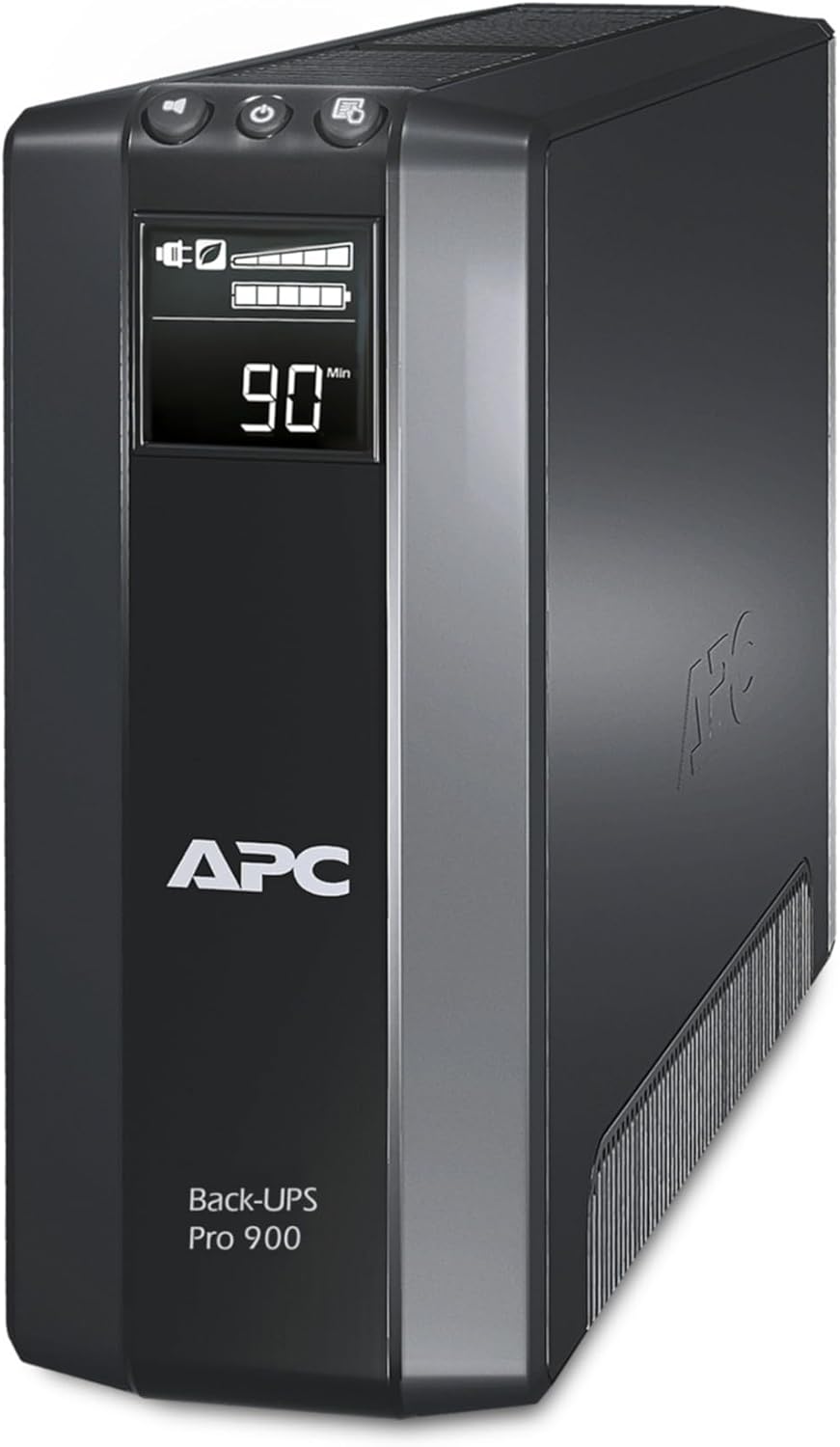 APC by Schneider Electric Back UPS PRO USV 900VA Leistung - BR900G-GR - inkl. 150.000 Euro Gerätesch