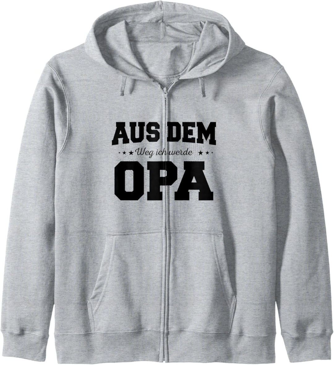 Aus dem Weg Ich werde Opa Baby Kapuzenjacke