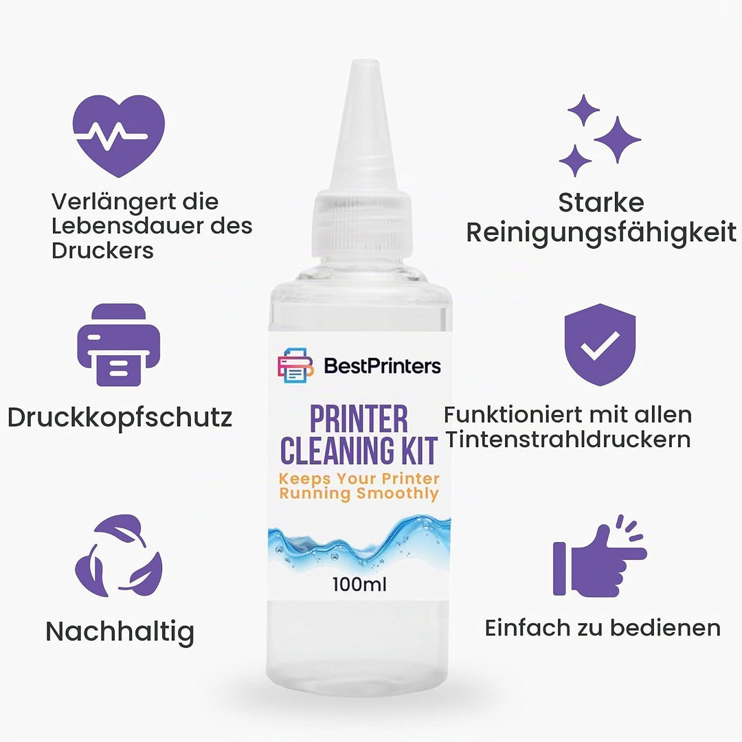 Best Printers-Reinigungsset für, HP | Brother Inkjet-Druckkopf-Reinigungsset