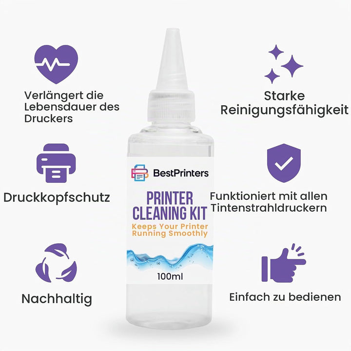 Best Printers-Reinigungsset für, HP | Brother Inkjet-Druckkopf-Reinigungsset