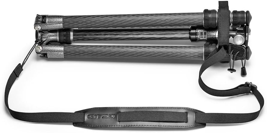 Gitzo GK1545T-82TQD Traveler Stativ mit Kugelkopf (kompakt, faltbar und leicht, kurze Säule für Aufn