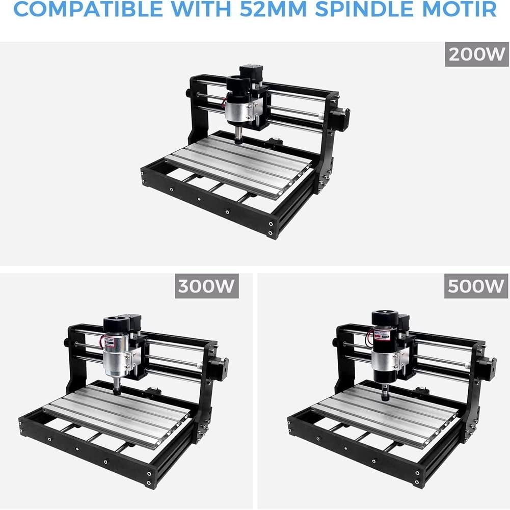 Z-Achsen-Spindelmotor-Montagesatz, Upgrade der Spindel auf 200 W für CNC der 3018 Pro-Serie