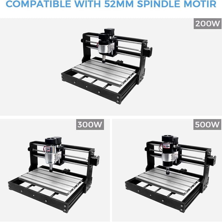 Z-Achsen-Spindelmotor-Montagesatz, Upgrade der Spindel auf 200 W für CNC der 3018 Pro-Serie