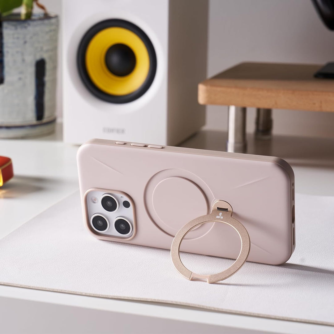 TORRAS Ostand Q3 Fusion für iPhone 16 Pro Max Hülle für Magsafe (Magnetischer Robust Standring) Zert