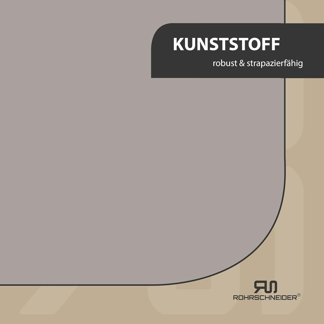 Rohrschneider® Katzen Transportbox | Transportbox Katze | Tierbox | Transportbox mit Griff| Katzenbo