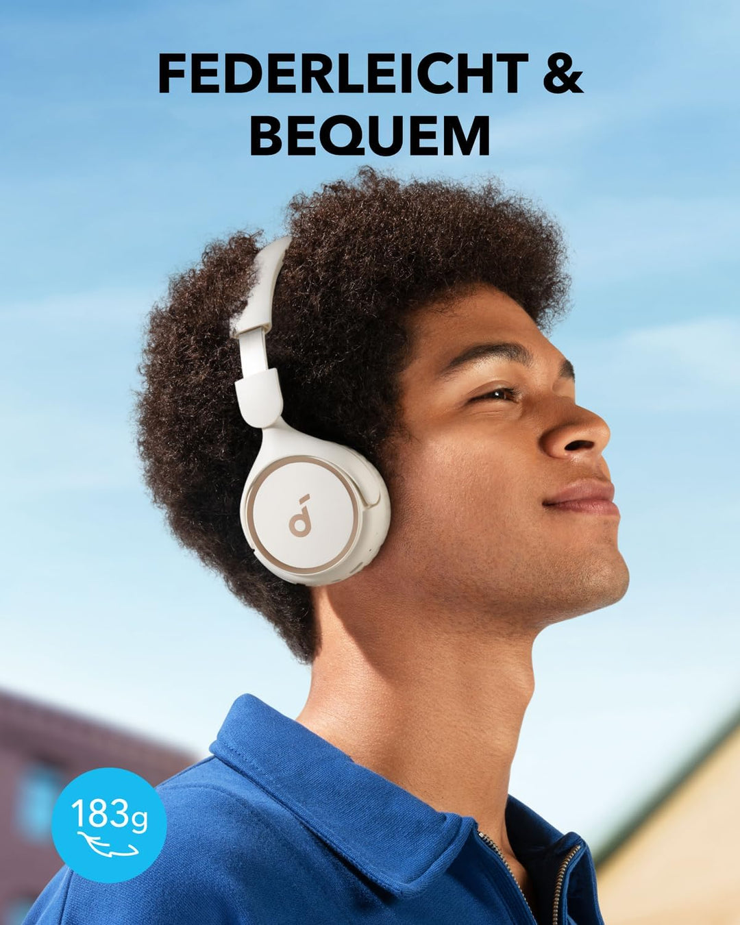 soundcore H30i Kabellose On-Ear Kopfhörer, Faltbares Design, Purer Bass, 70h Wiedergabe, Bluetooth 5