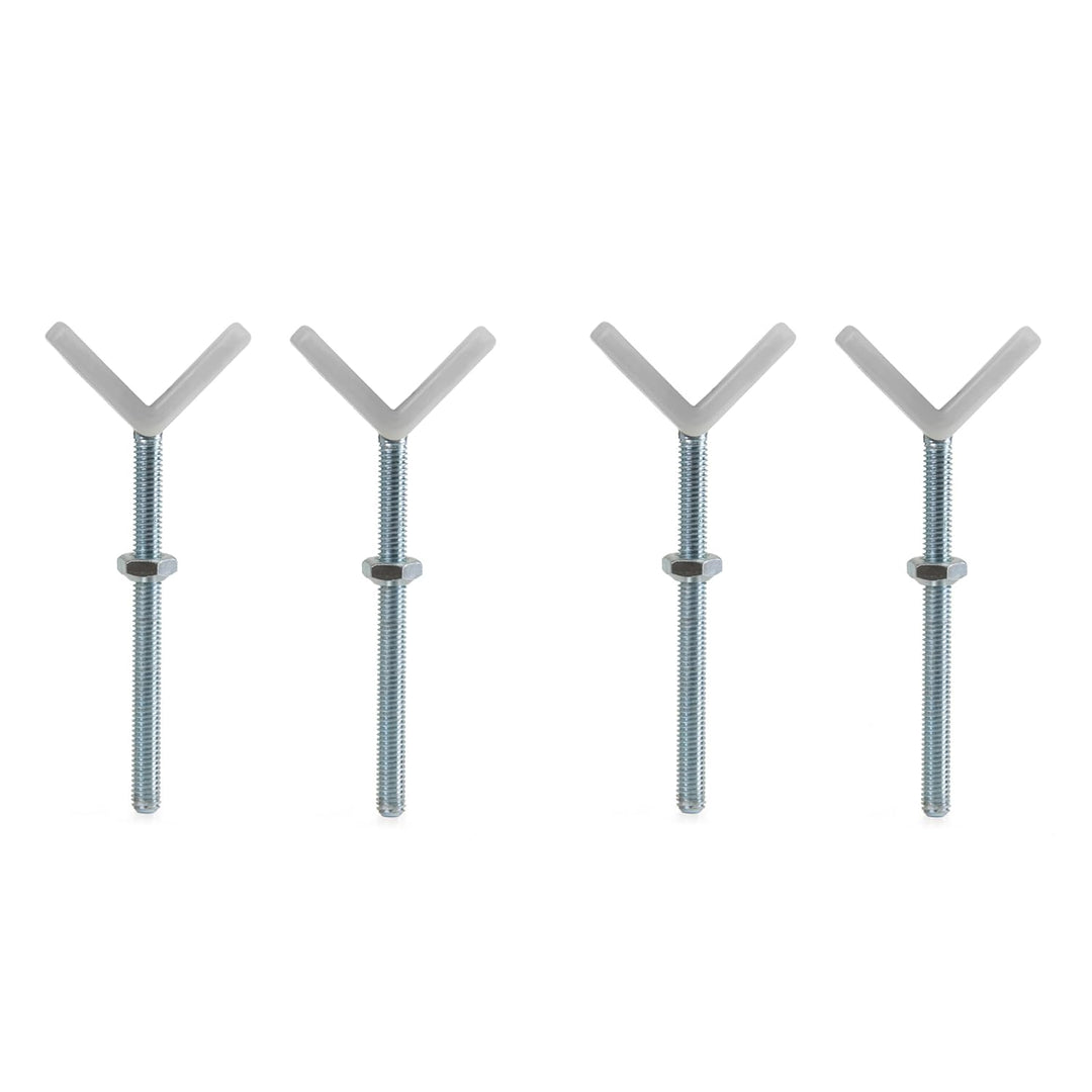 Hauck Y Spindel zur Befestigung von Kindergitter and Treppengeländern, 11 cm Gewindelänge / 10 cm Du