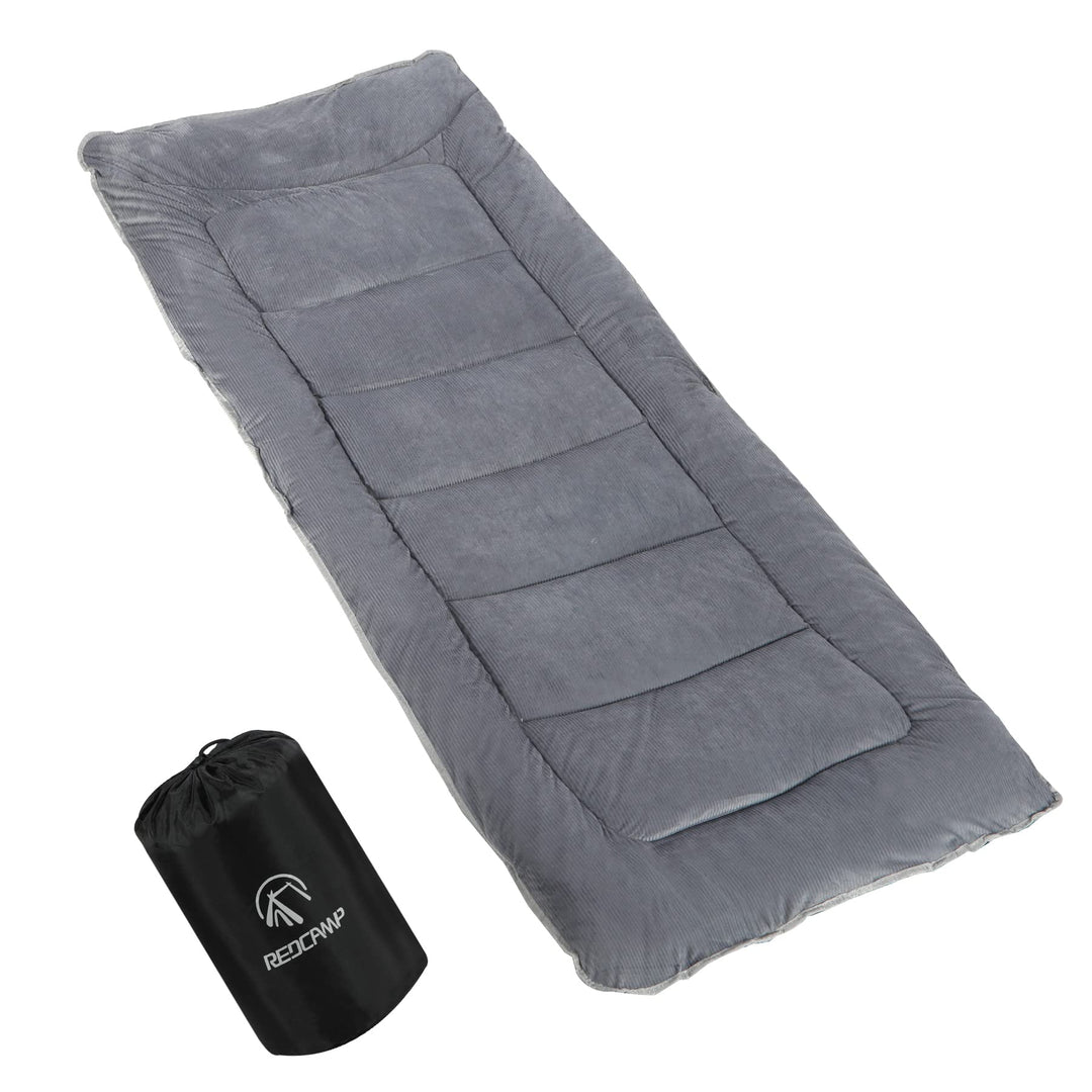 REDCAMP XL Weich Campingbett Feldbettauflage,Martratze für Feldbett Klappbar 190 x 75 cm,Bequem Gut